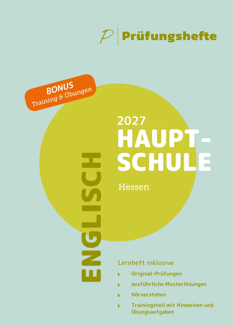 Prüfungsheft Englisch