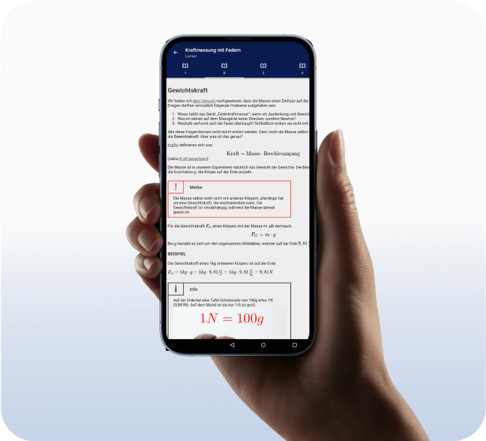 Wiki App auf Smartphone